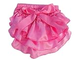Material: satinado DELEY bebés sólido satén de la Colmena de Las Bragas pañal Bloomers Cubiertas melocotón S