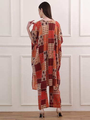 Image of PURVAJA Women's Maxi Co-Ords (Razy-019-020)