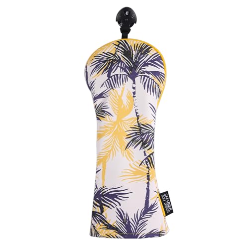 SHABIER Hawaiian Style Two Colors Palm Trees Golf Head Cover for Driver/Fairway/Hybird Club (Fairway Cover)