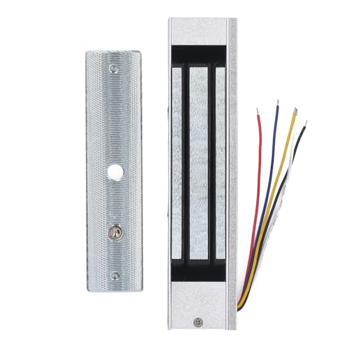 Serrure magnétique électrique force 180 kg alliage aluminium NC