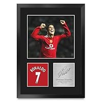 HWC Trading FR A4 Fabinho Liverpool Regali Stampati Autografo Firmato Foto Per Gli Appassionati Di Calcio E Sostenitori - A4 Framed