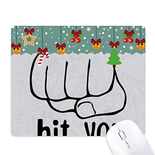 Tapis de souris de jeu et bureau noir une idée cadeau de Noël personnalisée