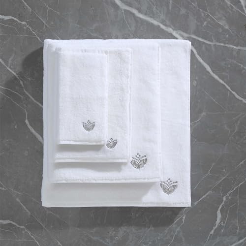 Pure Parima Superior Egyptian Cotton Towels, Towels for Bathroom, Luxury Plush Bathroom Essentials, Ultra Thick, Spa, Shower, Guest Bath, Apartment, Home (Bath Sheet)