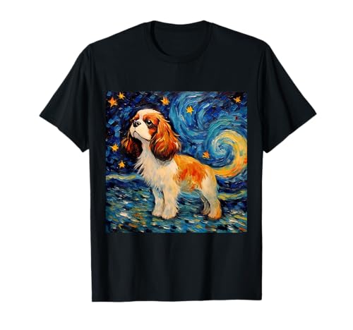 Photo de Cavalier King Charles Spaniel Nuit étoilée T-Shirt