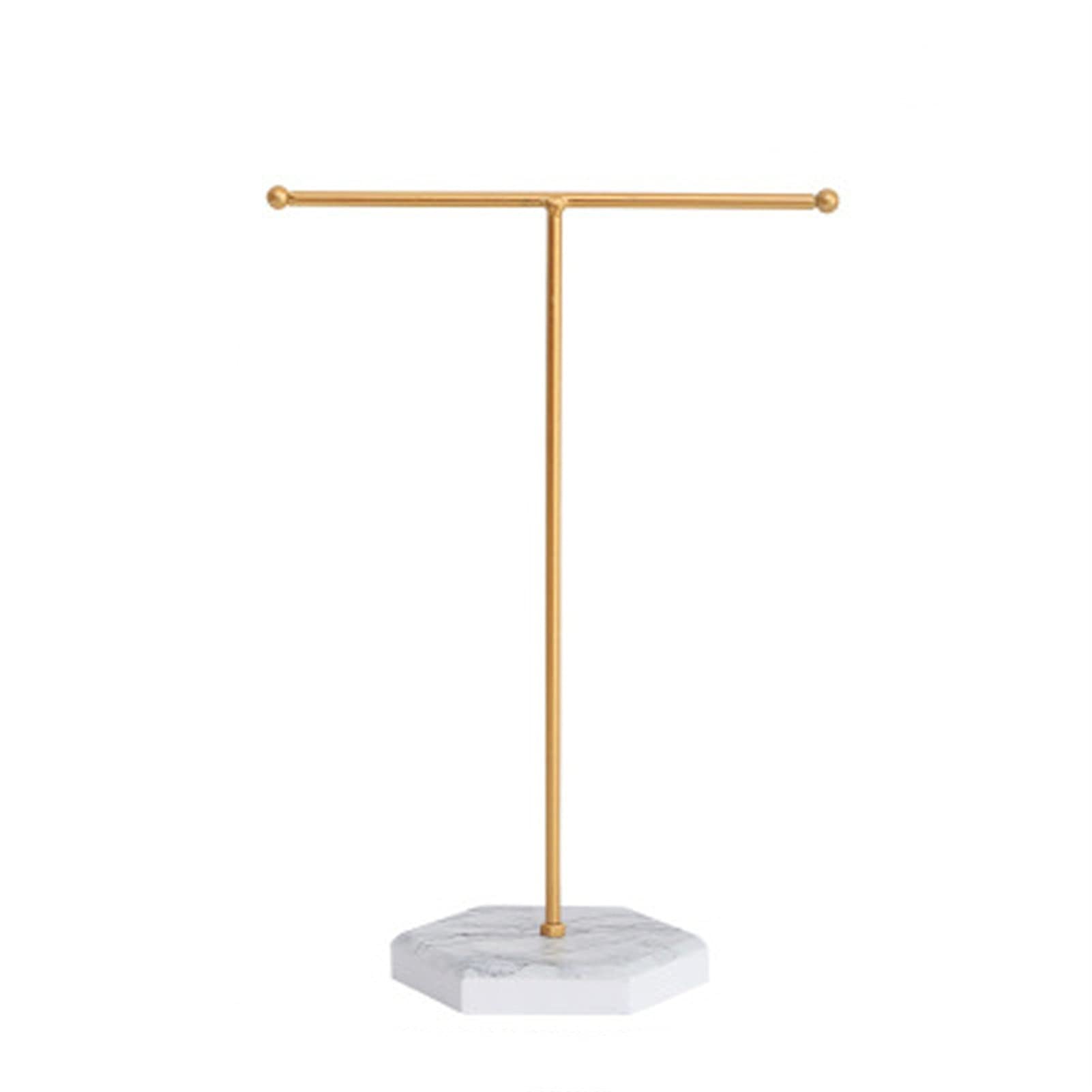Organisateur de bijoux blanc pour embellir votre coiffeuse et ranger vos colliers