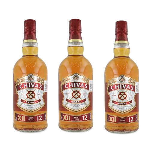 La Mejor Recopilación de Platinum Label de esta semana. 46 Paquete Whisky Chivas Regal 12 Años Blended Scotch 1 Lt X3