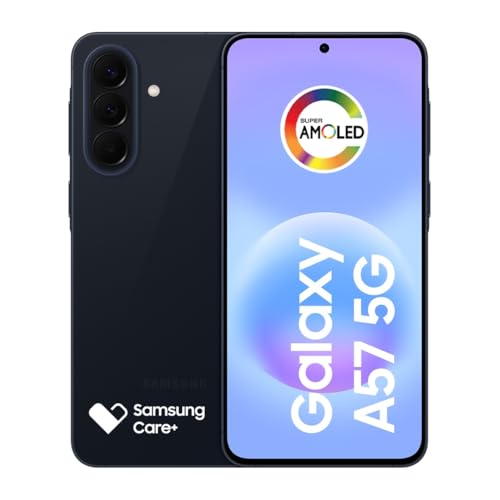 Celular Samsung Galaxy A57 5G 256GB, 8GB RAM, Câmera Tripla de até 50MP OIS, Selfie de 12MP Video HDR, IP68, Tela Super AMOLED 6.7', Até 6 Atualizações de Android e Segurança (Azul Escuro)