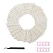 Nail Kit,30 Sheets Gold Silver Nail Art Water Transfer Decals Metallic Nail Stickers Butterfly Lace Flower Dream Catcher Feather Nail Decorations With Free Gift Tweezers and Finger Toe Separator