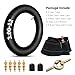 FVRITO 2.75 3.00-12 3.00X12 80/100-12 Inner Tube for XR CRF 50 70 KLX 110 KX60 DRZ110 DS80 JR80 RM50 RM60 TTR90 110E PW80 90-125cc Off Road Motocross Pit Dirt Bike 2 Pack