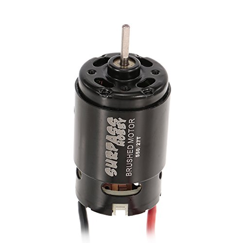KKmoon SURPASS HOBBY 550 27T Motor Escovado para HPI Kyosho TRAXXAS 1/10 RC Veículo Todo-o-Terreno R