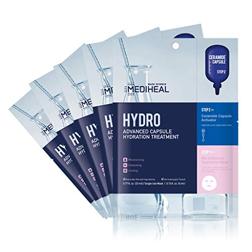 MEDIHEAL Official [Korea's No 1 Sheet Mask] -Hydro Advanced Capsule Hydration Treatment