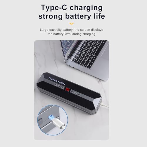 Scelleuse sous vide portable compacte avec contrôle simple pour préserver vos aliments