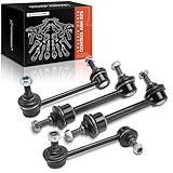A-Premium Set of 4, Front & Rear Sway Bar Links Kit Stabilizer Bar Links, Compatible with Hyundai Genesis 2009-2014, Equus 2012-2016