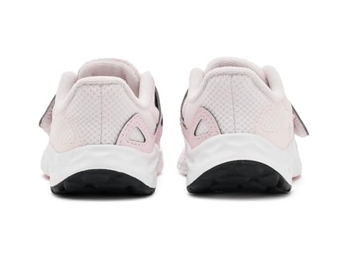 Image of New Balance Kid's Fresh Foam Arishi V4 Hook & Loop Running Shoe, Pink Salt /Double Bubble, 4 XW Infant