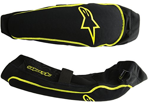 Free Shipping Offer Alpinestars Paragon Knee/Shin Protector, Black Acid YEL, Medium