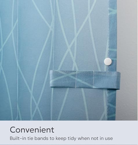 Covoc Disposable Privacy Curtain for Medical Facilities - Hospital Curtain with Mesh for Healthcare - Recyclable Polypropylene, NFPA 701 - for 9' Ceilings (72" W x 96" H) - Thumbnail 5