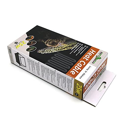 Cable térmico de silicona 220V para reptiles 9m 80W miniatura 7