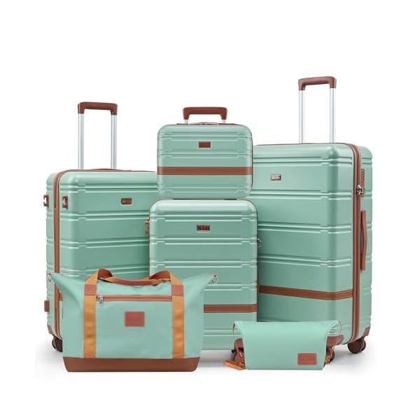 NEISIA Luggage Sets, Suitcase with ...