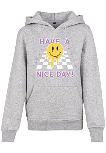 Mister Tee Jungen Kapuzenpullover Kids Nice Day Hoody Heather Grey 110/116