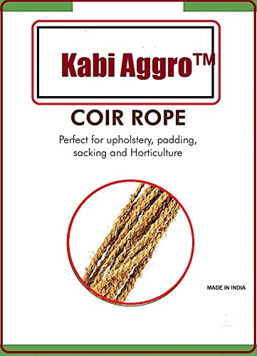 Kabi Aggro Coconut Fiber Coir Rope 40 Feet Length - Pack of 3,120 Feet for Garden/Crafts/Well/Plant Hanger - Image 4 thumbnail