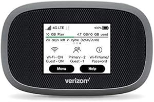 Verizon Wireless Jetpack 8800L 4G LTE Advanced Mobile Hotspot (Renewed)