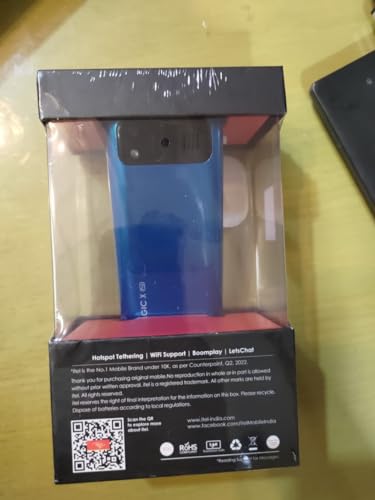 Image of Itel MagicX Pro 4G (Wi-Fi Hotspot Tethering,2500mAh Big Battery) Blue