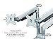 TechOrbits Universal Desk Mount for Dual Monitor - Fits two 13-30