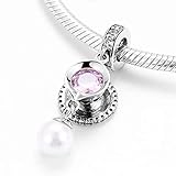 Einfach zu kombinieren und exquisit schön, sind sie ein ideales Geschenk für Töchter, Mütter, Frauen und Angehörige. Jede Charm Perle repräsentiert einen schönen Charm und jedes Armband erzählt von einer schönen Idee!