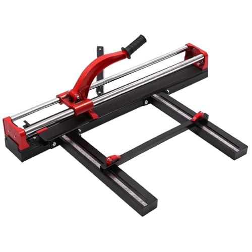 AcbbMNS Manual Tile Cutter 35-600mm, Infrared Laser Position, Professional Heavy Duty Tile Cutting Machine, Precision Tile Cutting Tool for Ceramic and Porcelain Tiles