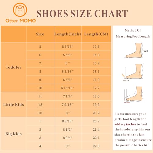 Image of Otter MOMO Toddler /Little Girls Mary Jane Slip-on School Uniform Party Dress Shoes