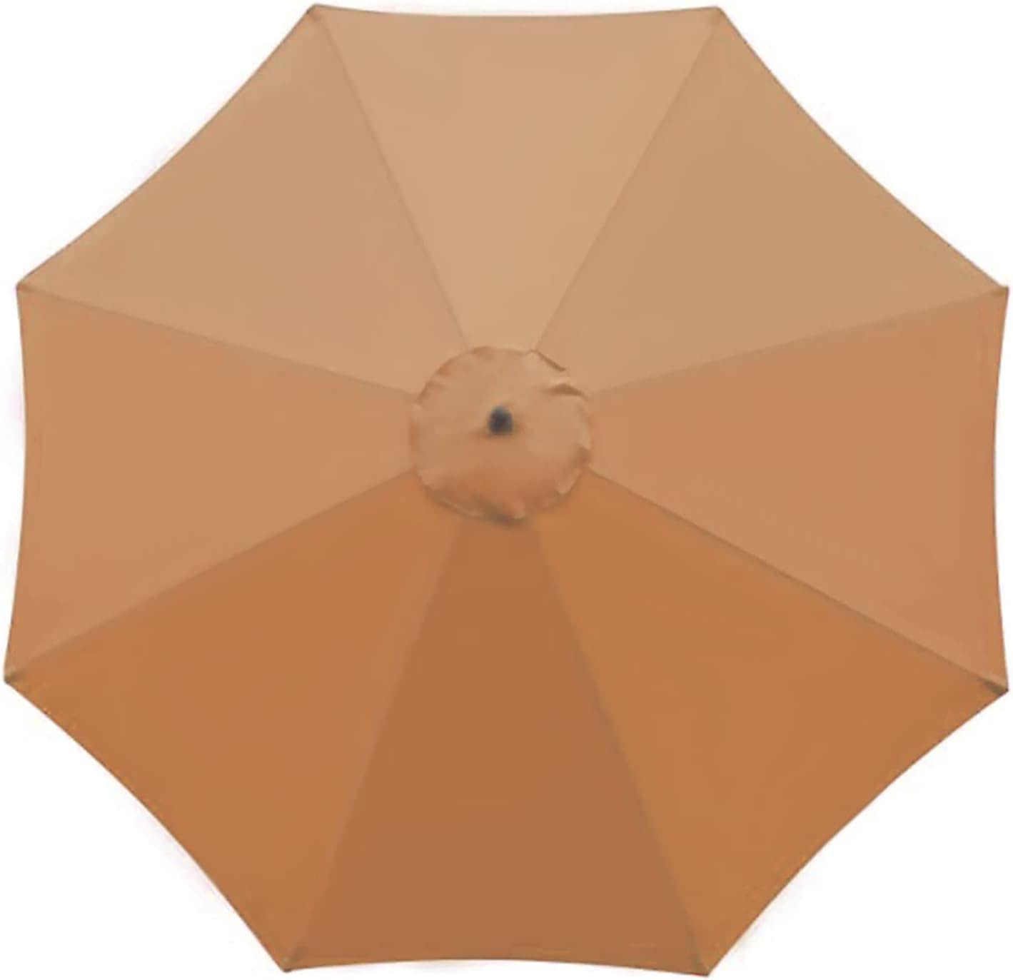 BRIXBEE - Tela de repuesto para sombrilla de jardín, 3 m, color caqui