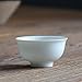Ręczny wysiłek porcelanowy kubek ceramiczny filiżanka filiżanka do herbaty mistrz indywidualny pojedynczy kubek skorupka jajka (nazwa koloru: Zen biały)