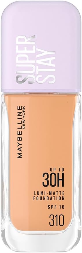 New York Super Stay Lumi Matte Liquid Foundation, 30 HR Long Lasting yet Lightweight, 310, 35ml