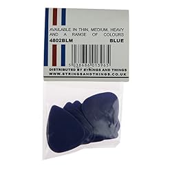 Picato Pearl Lot de 12 médiators pour guitare Bleu Taille M - Les Beatles, Paul McCartney, John Lennon, RIngo Starr, George Harrison Picato Pearl Lot de 12 médiators pour guitare Bleu Taille M – Image 2