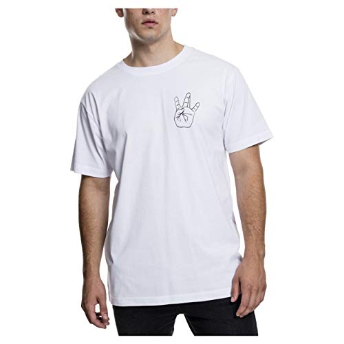 Mister Tee Herren T-Shirt Westside, White, XXL, MT551