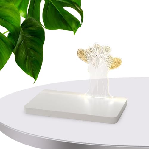 Lumière coeur LED veilleuse romantique pour illuminer votre chambre avec douceur