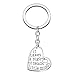 Best Teacher Gift "It Takes a Big Heart to Help Shape Little Minds" Charm Love Heart Pendant Key chain