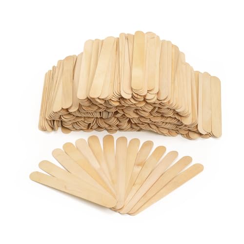 Colorations NJUMBO Lot de 500 bâtonnets en bois Jumbo