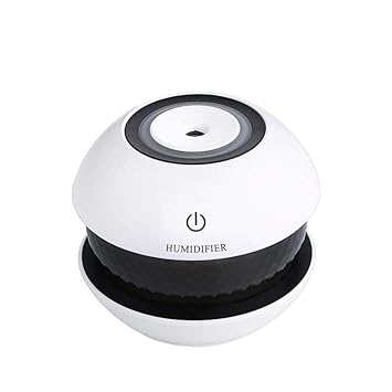 Gnanishwa Air Humidifier Portable Mini 150ml Magic Diamond USB Ultrasonic (Black)