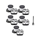 5 個のプレスクリーンフィルターパーツアクセサリー、Ryobi 313282002 18 ボルトストラットスティック掃除機に対応