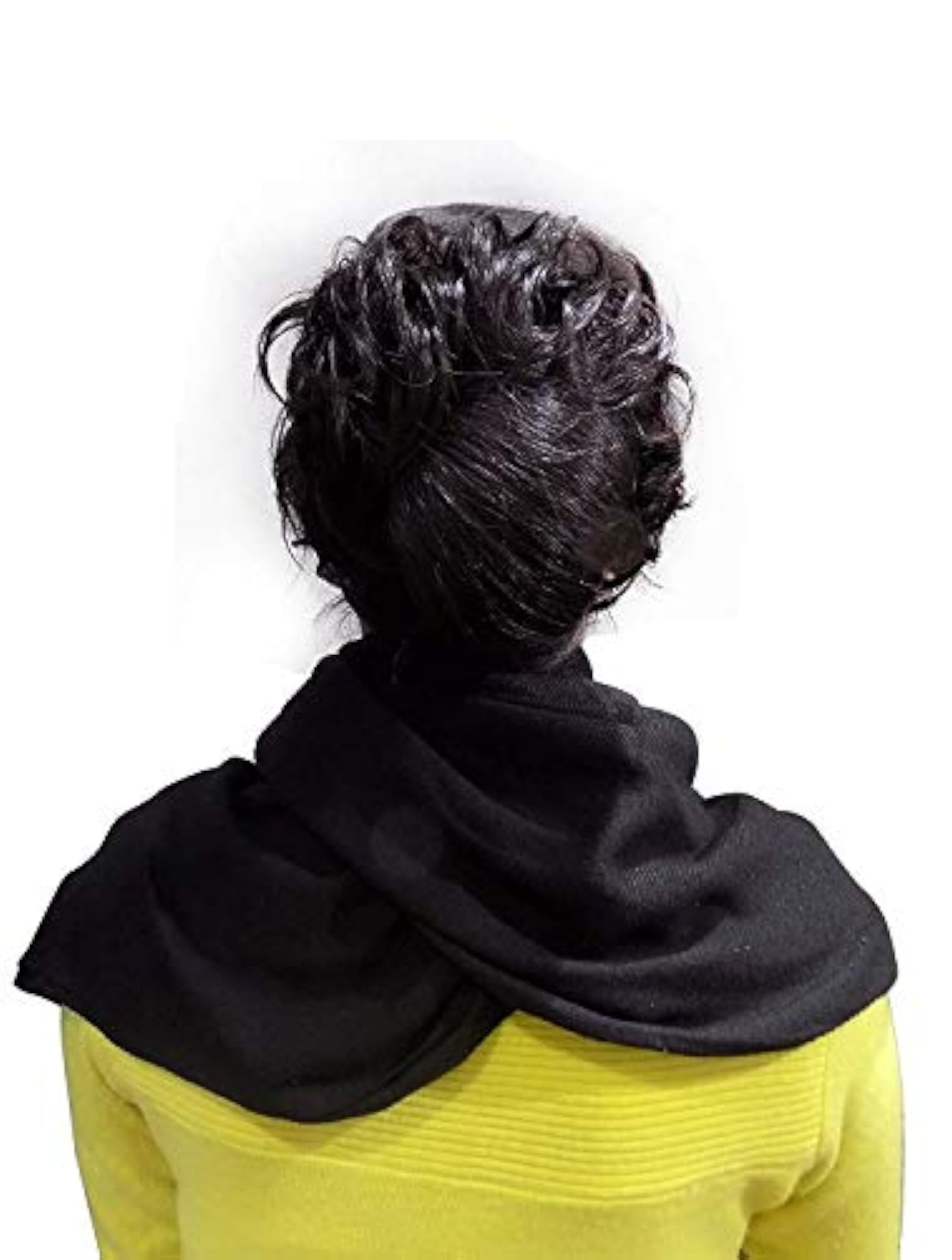 Synthetics Ponytail Bun Juda Accessories, Dark Brown, Pack of 1