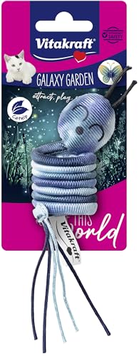 Vitakraft Galaxy Garden Wurm, Katzenspielzeug Katzenminze, interaktives Spielzeug für Katzen, zum Jagen und Toben (1 Stück) Vitakraft Galaxy Garden Wurm, Katzenspielzeug Katzenminze, interaktives Spielzeug für Katzen, zum Jagen und Toben (1 Stück)