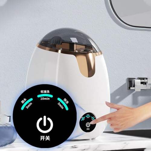 Image of Portable Washing Machine, 16L Mini Washing Machine With Spin Basket, Small Portable Washer Machine Suitable for Underwear Small Clothes Dryer Deep Cleaning A3