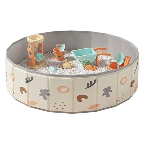 Lunaobrik Piscina plegable para perros - Piscina para mascotas Bañera plegable para perros | Bandeja antideslizante portátil Piscina de chapoteo Diversión en el agua para interiores al aire libre