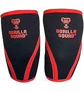 Amazon | GORILLA SQUAD【膝をしっかり固定】ニースリーブ
