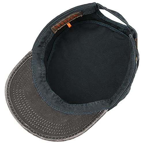 Stetson Katonah Cotton Army Cap Women/Men Navy 7-7 1/8 #TOP2