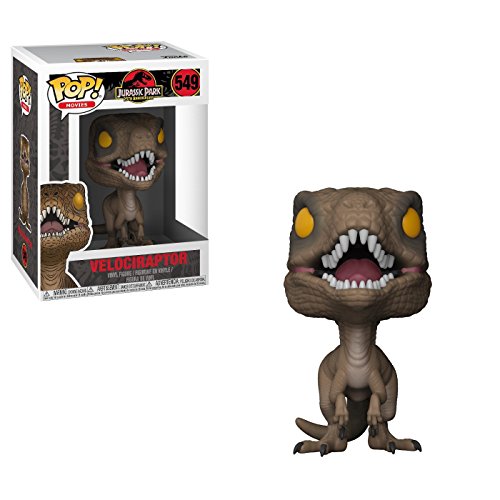 Funko Pop! Movies Jurassic Park 25Th Anniversary Tyrannosaurus ファンコPop！ ムービージュラシックパーク25周年Velociraptorアクションフィギュア [並行輸入品]