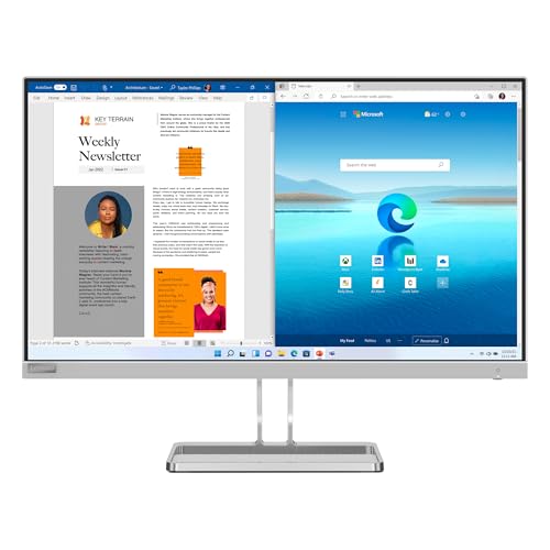 Lenovo L27i-40 - Monitor Fhd 27 Ips, 1920 X 1080 Px, 16:9, 100 Hz,Tiempo De Respuesta 4ms, Hdmi, Vga, Montaje Vesa 100 Mm, Soporte De Inclinación, Amd Freesync Color Gris Nube Lenovo L27i-40 - Monitor Fhd 27 Ips, 1920 X 1080 Px, 16:9, 100 Hz,Tiempo De Respuesta 4ms, Hdmi, Vga, Montaje Vesa 100 Mm, Soporte De Inclinación, Amd Freesync Color Gris Nube