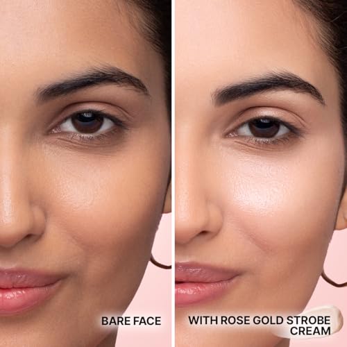 Image of Sotrue Strobe Cream, Pack of 3, Rose Gold, Pink and Gold, 30g Each, Illuminating Makeup Primer and Highlighter