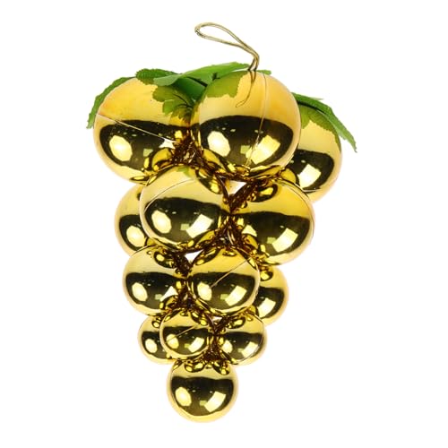 Amosfun 1 Pc Adorno de Cuerda de Bola de UVA Accesorios de casa Colgante de Bola de Halloween Home Decor decoração casa UVA Artificial Decorativa Adorno de UVA Artificial el plastico